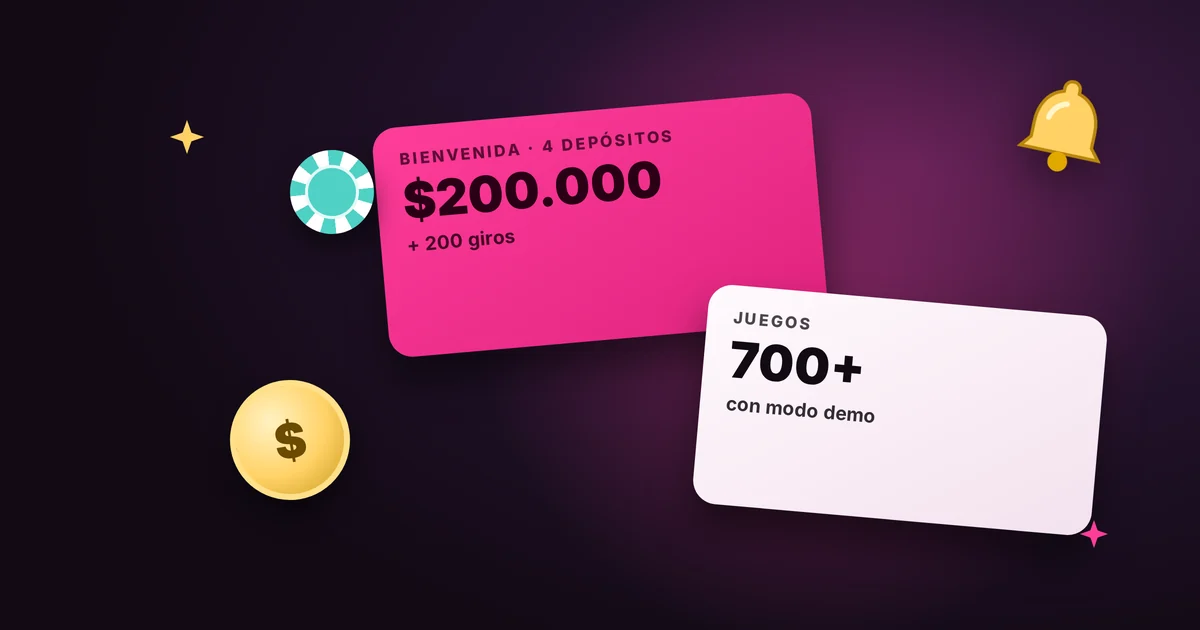Megapuesta Colombia: bienvenida de hasta $200.000 y 200 giros, más de 700 juegos
